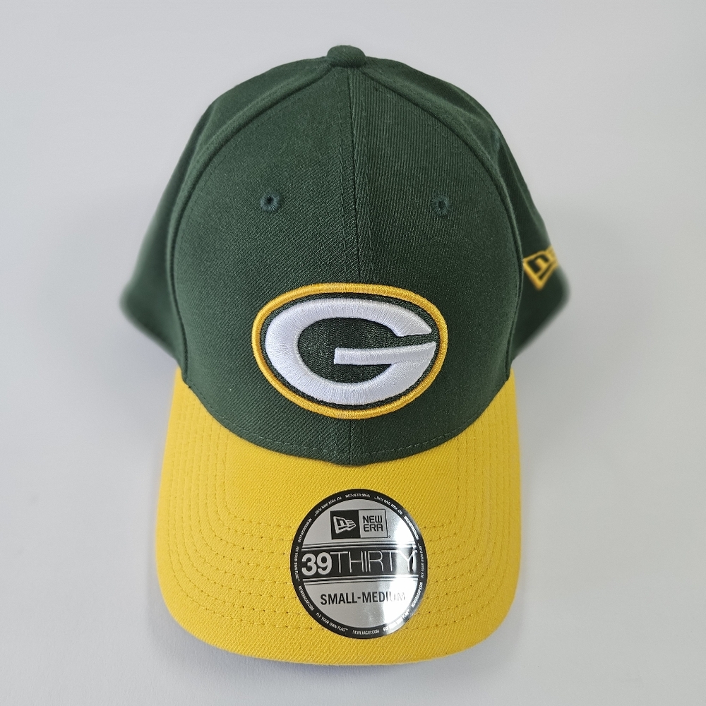 Green Bay Packers New Era 39THIRTY Fitted Cap Size Small/Medium New Without Tags - Picture 6 of 8